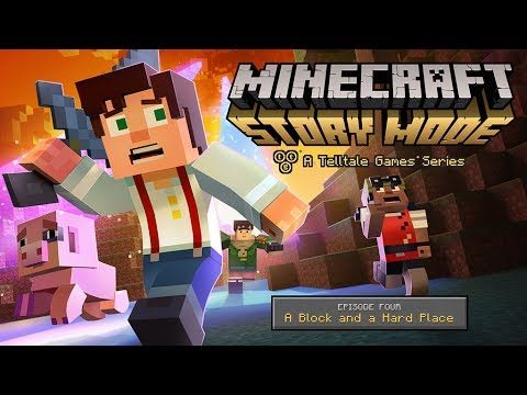 A Block and a Hard Place E4 prt2 MineCraft Story Mode