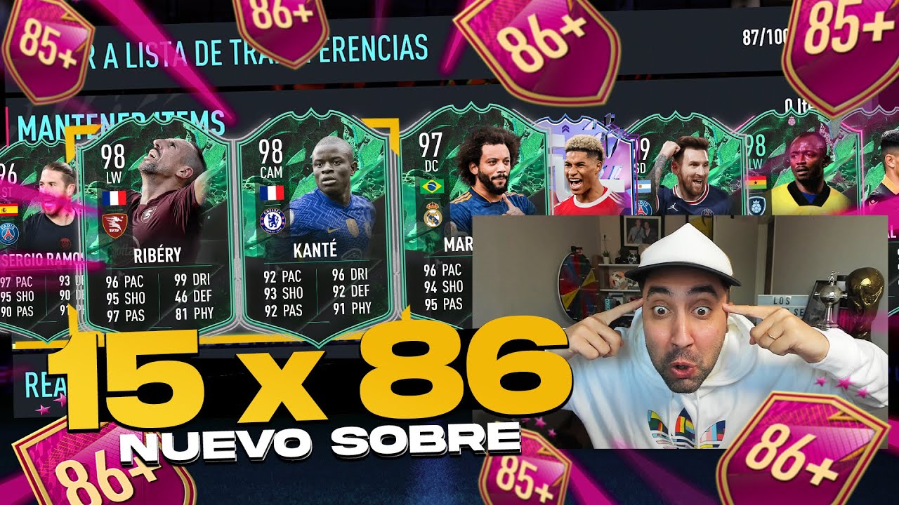 ABRIO MUCHOS 86 x 15 y 85 x 20 y PASA ALGO INCREIBLE! | FIFA 22