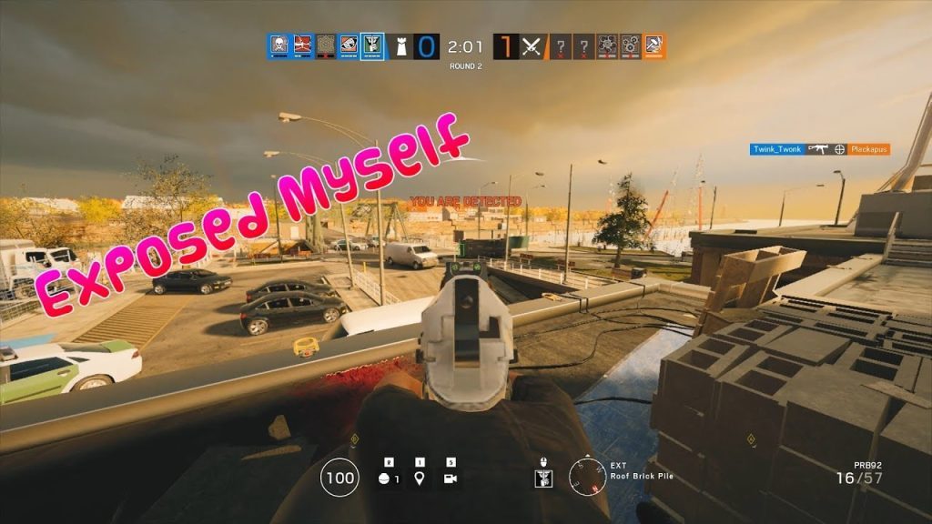 ACCIDENTALLY EXPOSED MY HAX - Rainbow Six Siege