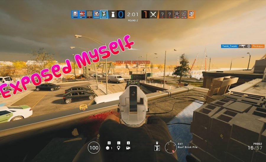 ACCIDENTALLY EXPOSED MY HAX - Rainbow Six Siege