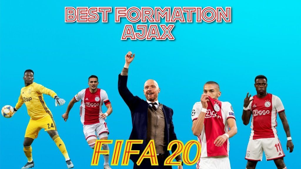 AJAX - BEST FORMATION, CUSTOM TACTICS & PLAYER INSTRUCTIONS! FIFA 20