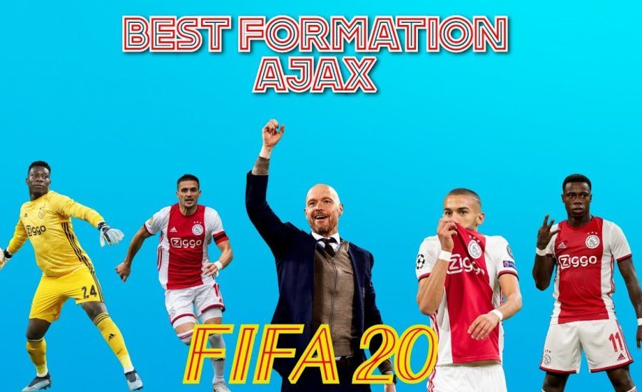 AJAX - BEST FORMATION, CUSTOM TACTICS & PLAYER INSTRUCTIONS! FIFA 20