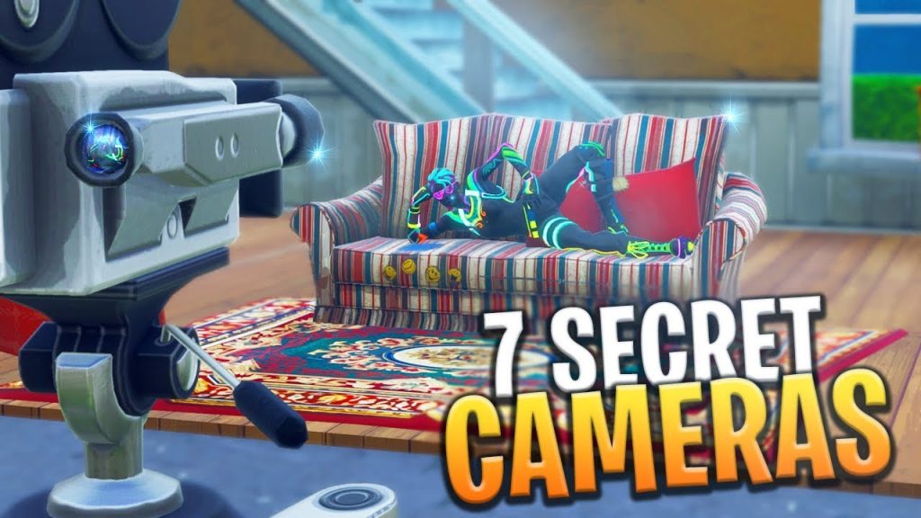 ALL 7 SECRET FILM CAMERA LOCATIONS! (Week 2 Battle Pass Challenge) - Fortnite: Battle Royale