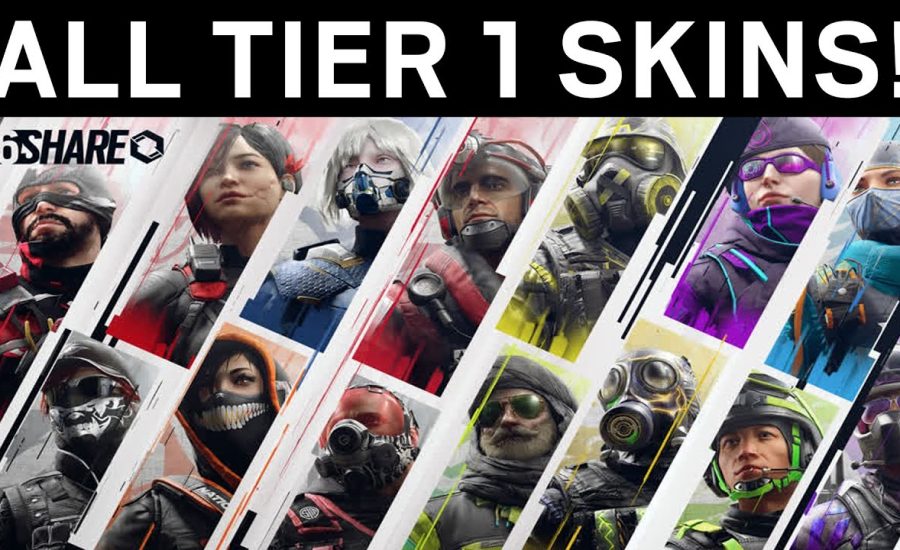 ALL TIER 1 SKINS! - Rainbow Six Siege Demon Veil