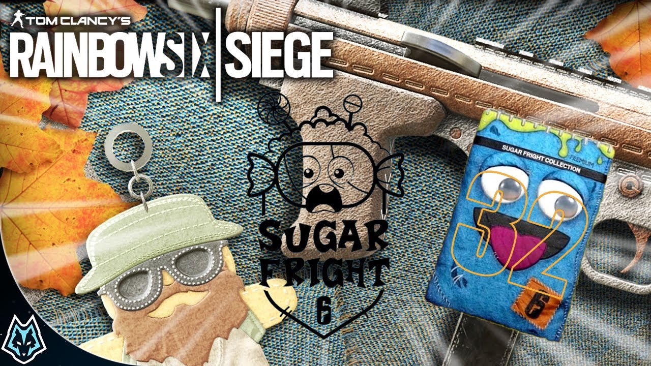 All NEW 32 Sugar Fright Packs in Rainbow Six