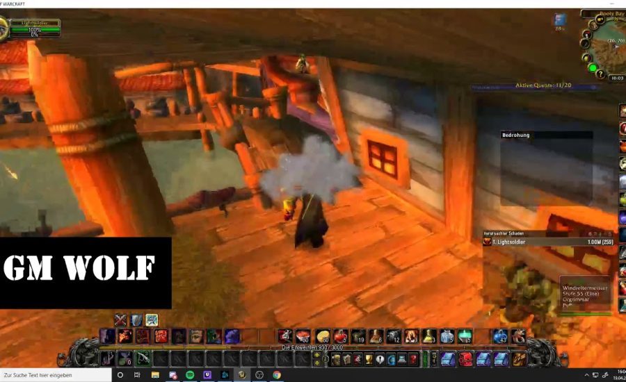 Angelwettbewerb Schlingendorntal 2020  | Angelmeister | GM Wolf | World of Warcraft Classic | HD