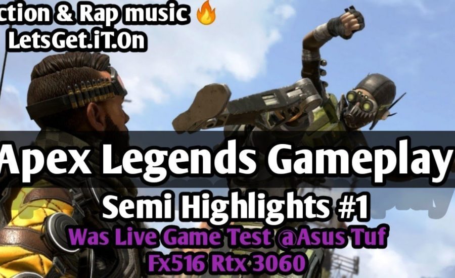 Apex Legends Gameplay - Short Highlights, Best Moments | Rap Music & Action