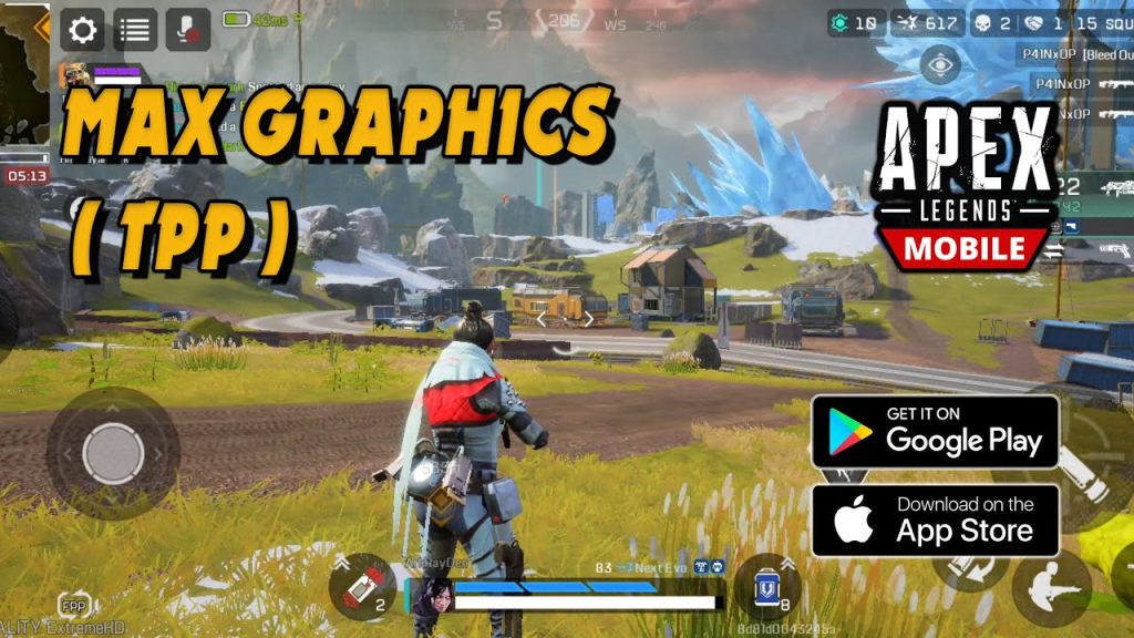 Apex Legends Mobile Ultra Graphics Gameplay TPP (Android / iOS) | 1440p 60FPS