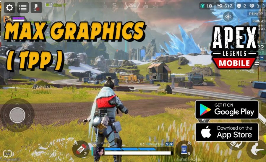 Apex Legends Mobile Ultra Graphics Gameplay TPP (Android / iOS) | 1440p 60FPS