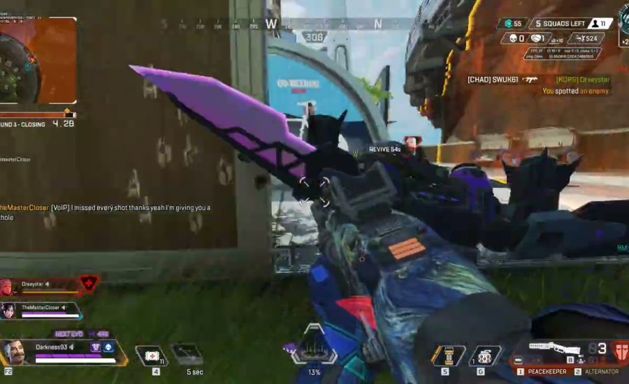 Apex Legends - When you play Fuse daily