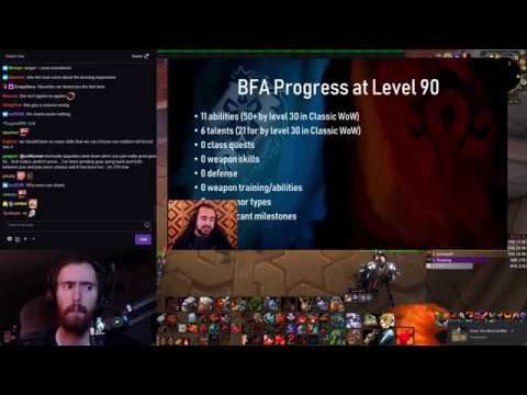 Asmongold Reacts to the video: Classic WoW Progression vs. Modern WoW Progression by Tips Out