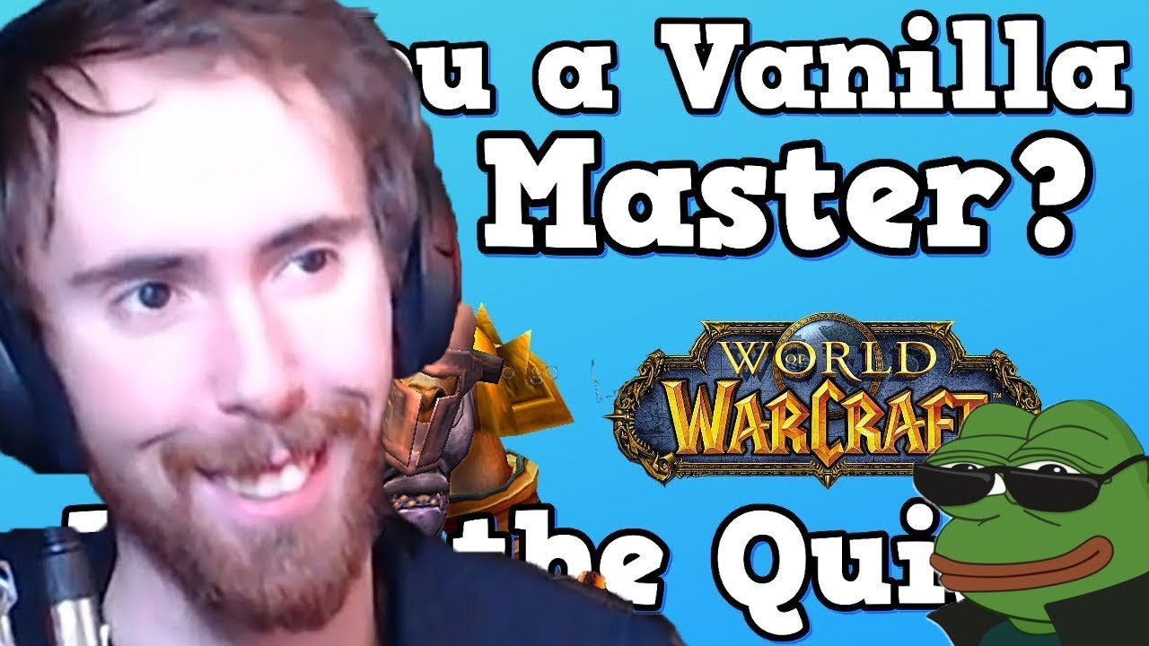 Asmongold Takes The VANILLA WOW Master QUIZ w/ Mcconnell & Chat