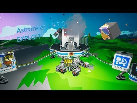 Astroneer 1.0 - The Battery-recycler cheat/exploit