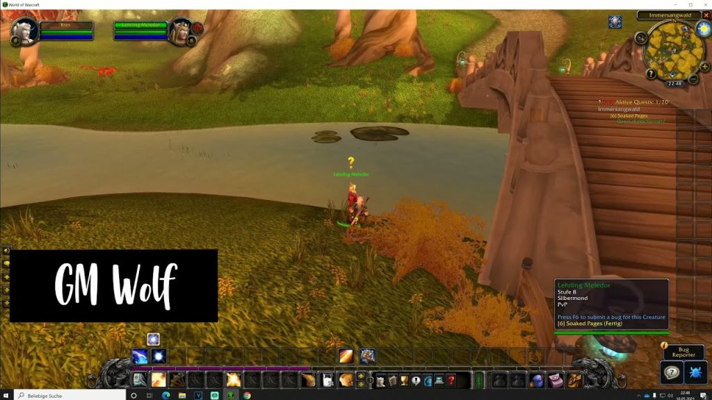 Aufgeweichte Seiten | Softened sides WoW TBC Horde Quest | GM Wolf | WoW TBC Classic