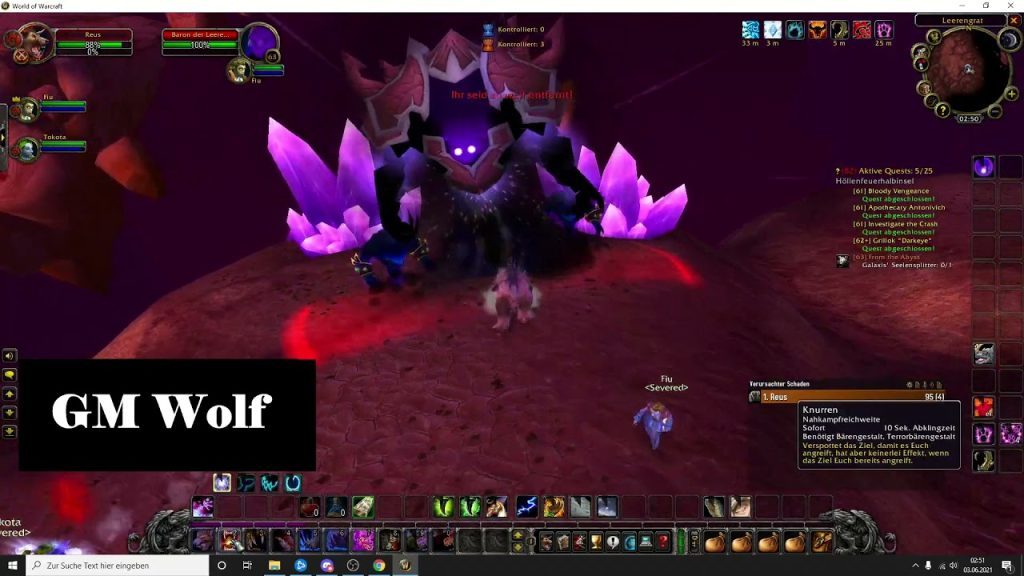 Aus dem Abgrund | WoW TBC Horde Quest | GM Wolf | WoW TBC Classic