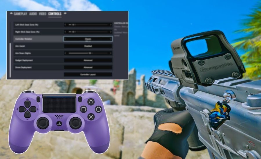 BEST Controller Settings PS4/XBOX HIGHLIGHTS- Rainbow Six Siege