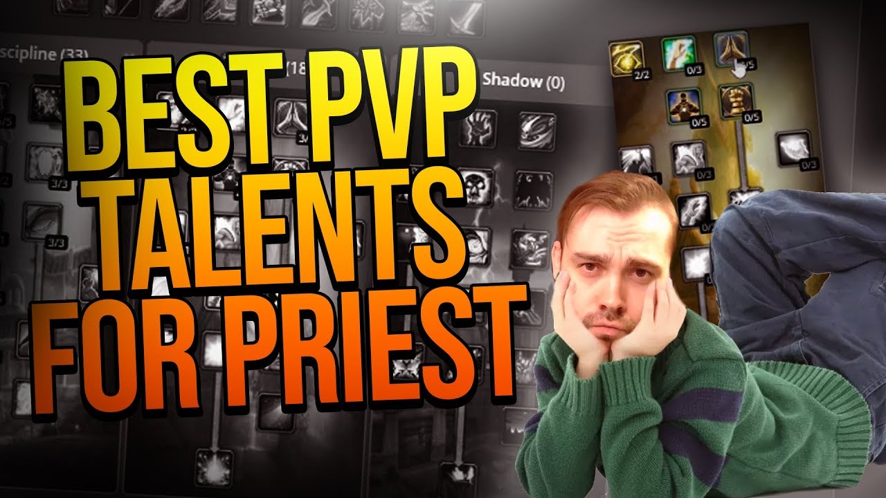 BEST Priest healer PVP talents for Phase 1