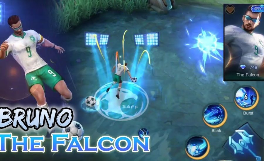 BRUNO - THE FALCON | UPCOMING SPECIAL SKIN | MOBILE LEGENDS