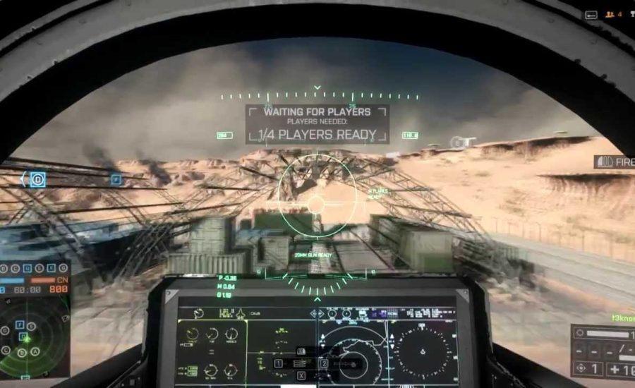 Battlefield 4: Amazing Jet Stunt on Silk Road