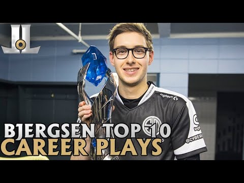 Bjergsen Top 10 Career Plays | Lolesports