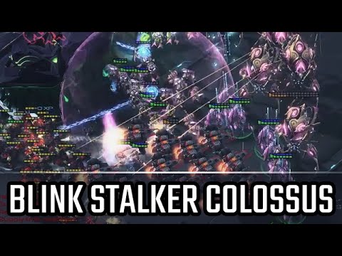 Blink Stalker Colossus l StarCraft 2: Legacy of the Void Ladder l Crank