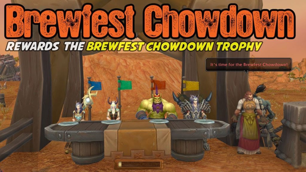 Brewfest Chowdown - rewards the Brewfest Chowdown Trophy