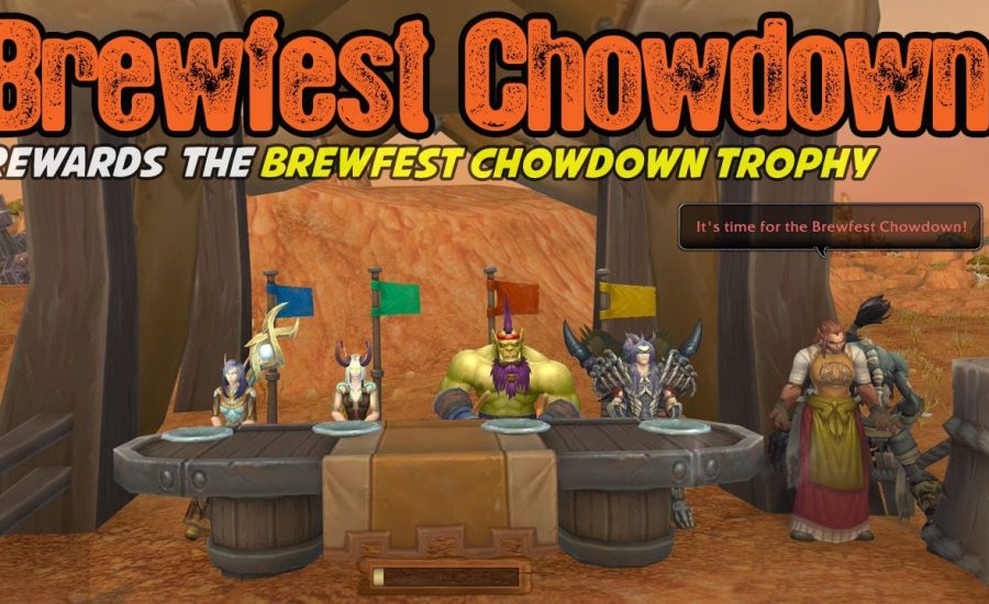 Brewfest Chowdown - rewards the Brewfest Chowdown Trophy