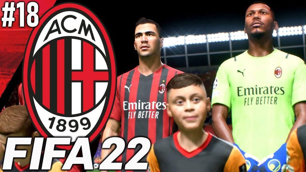 CHAMPIONS LEAGUE vs. BARCELONA!! FIFA 22 AC MILAN CAREER MODE #18 [PS5]