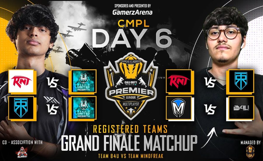 CODM PREMIER LEAGUE | Grand Finale Matchup & Invitational group stage | GamerzArena | MajorBeastYT