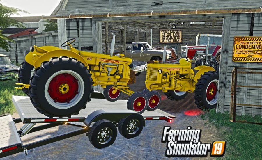 CONDEMNED BARN FIND! 2 RARE MINNEAPOLIS-MOLINES & MORE (Marxville Roleplay) FS19