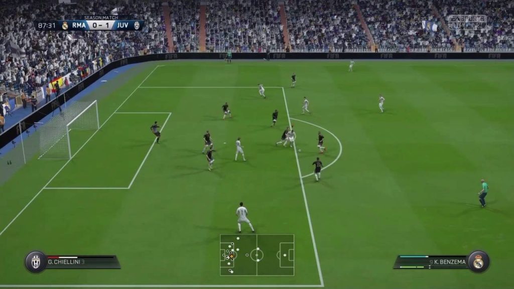 CR7 equalizer goal |RMA VS JUV|-FIFA 16