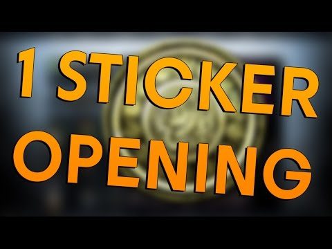 CS:GO - 1 Sticker Opening - HeadHunter! (Counter Strike Global Offensive)