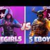 E-Girls vs E-Boys In Rainbow Six Siege?