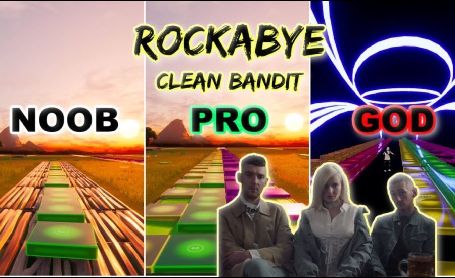 Clean Bandit - Rockabye - Noob vs Pro vs God (Fortnite Music Blocks) ft. Dehalfwit