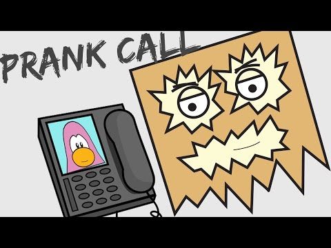 Club penguin prank call (animation)