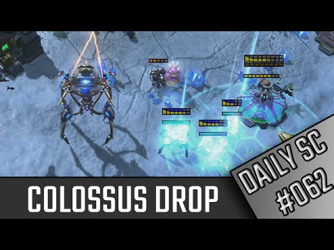 Colossus drop l Daily SC #062 l StarCraft 2: Legacy of the Void Ladder l Crank