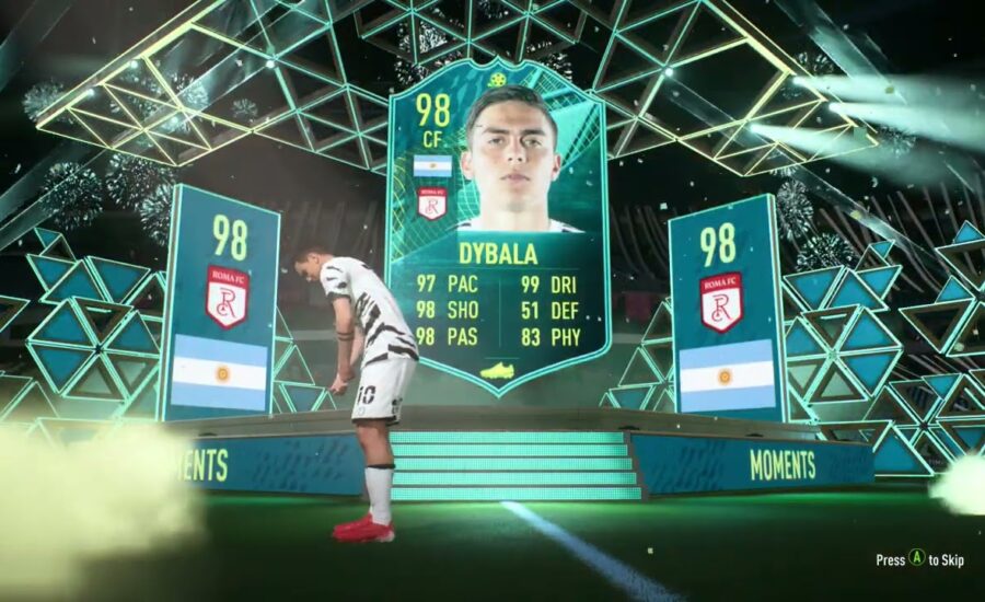 Completing the Paulo Dybala Moments SBC | FIFA 22 Ultimate Team