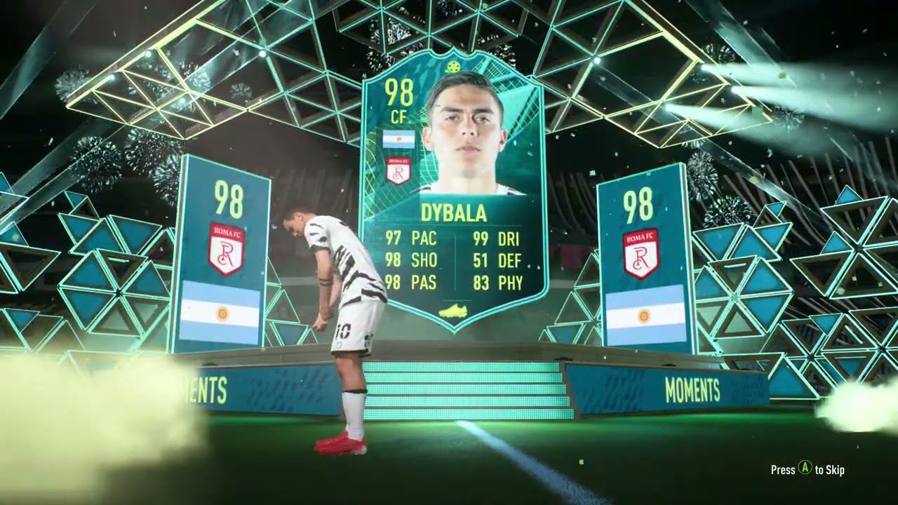 Completing the Paulo Dybala Moments SBC | FIFA 22 Ultimate Team