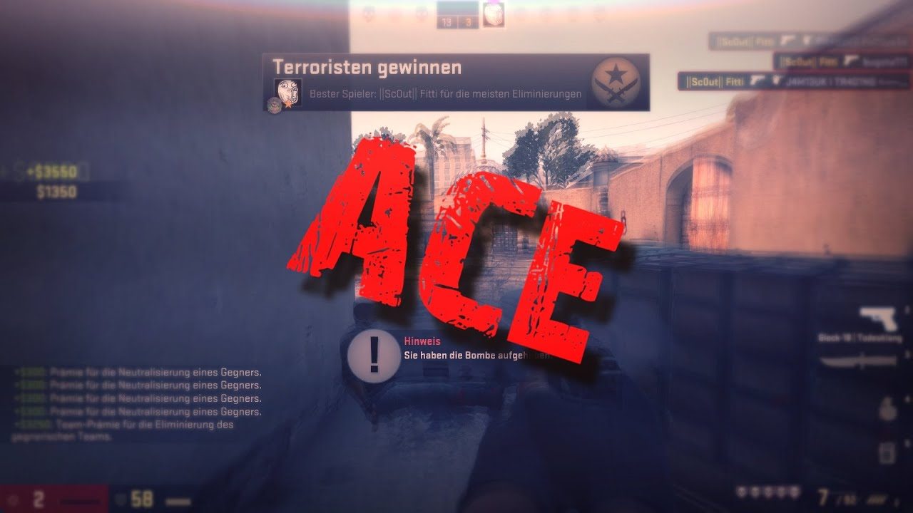 Counter Strike Global Offensive Mini Montage - ACE