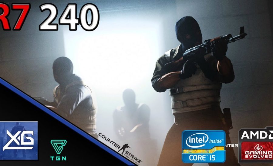 Counter-Strike: Global Offensive On AMD Radeon R7 240 2GB DDR3 | 768p | MAXED | FPS - TEST