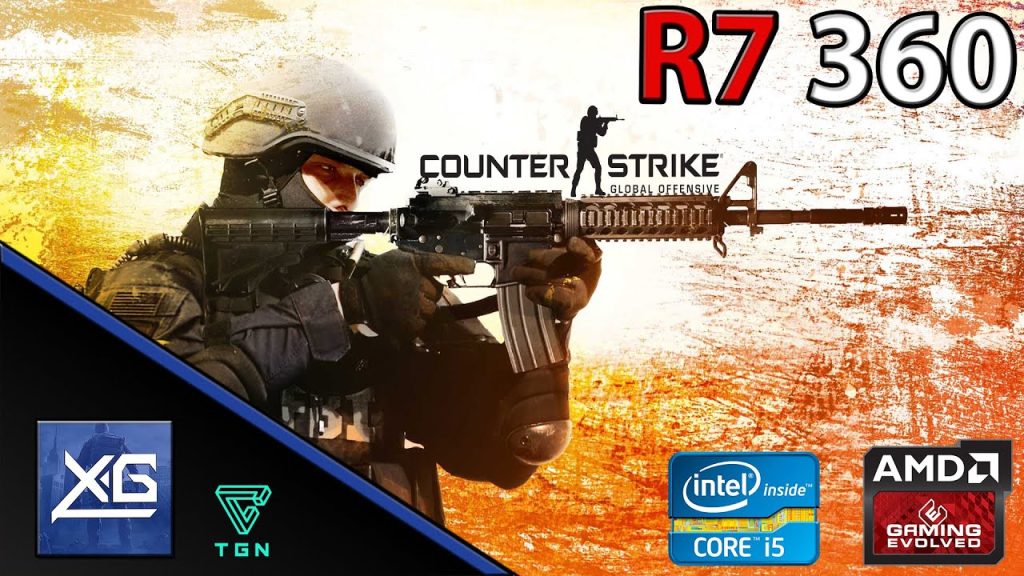 Counter-Strike: Global Offensive On AMD Radeon R7 360 OC 2GB GDDR5 | 1080p | MAXED | FPS - TEST
