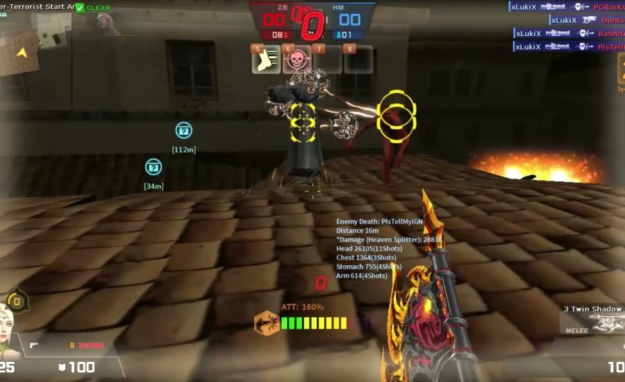 Counter-Strike Nexon: - Studio Zombie Hero Mod Online Gameplay on Torn Map