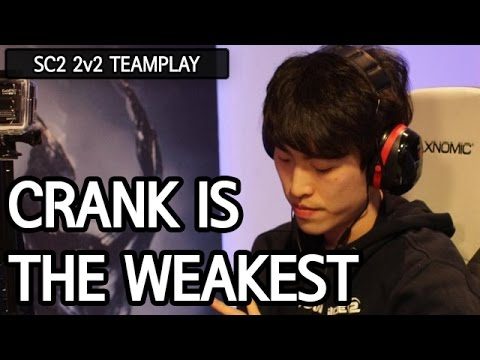 Crank is the weakest player in this 2v2 l StarCraft 2: Legacy of the Void l Crank