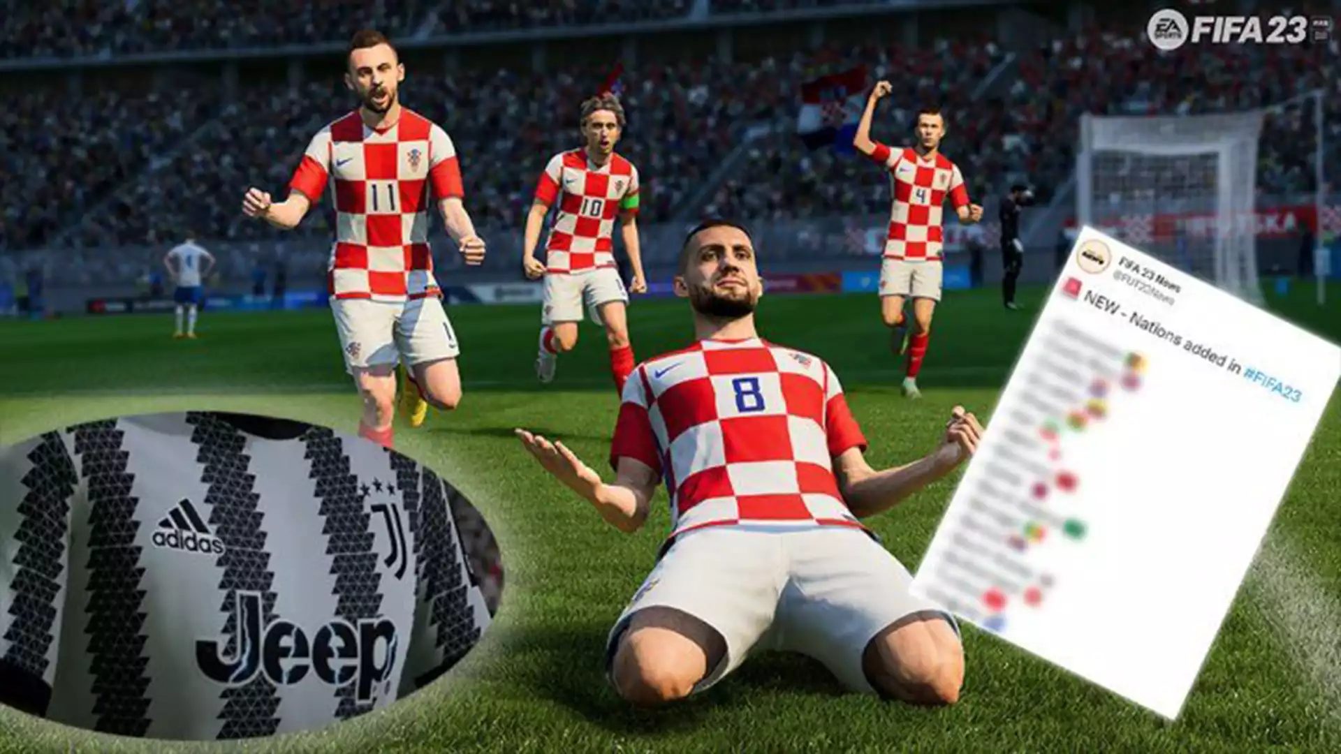 Croatia back in time for the World Cup