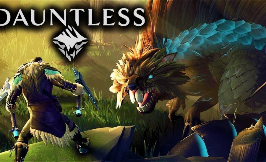 Dauntless Gameplay | IT'S LIKE A BABY GODZILLA | Sinhala