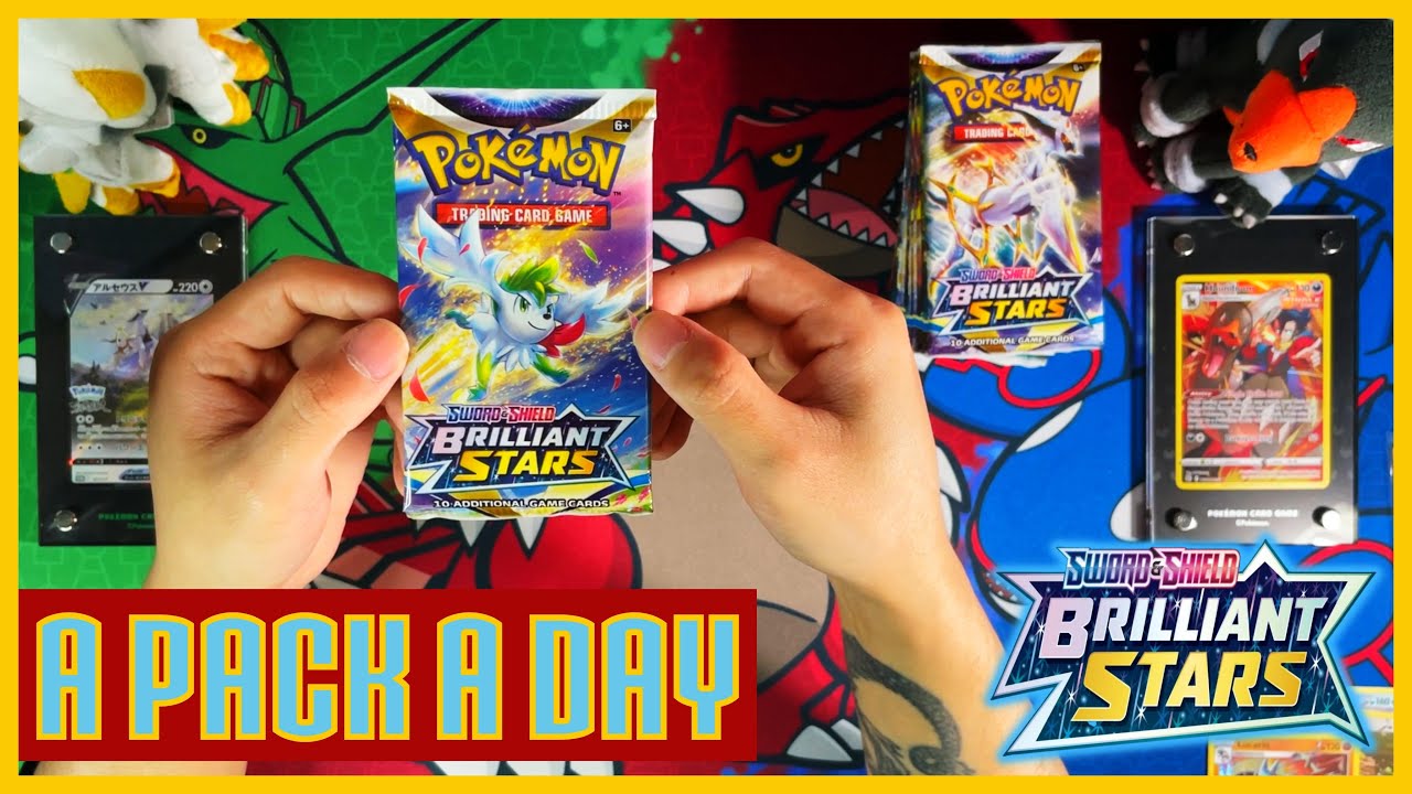 *Day 23 Pack 23* Pokemon Brilliant Stars Opening A Booster Pack A Day Until I Complete My Master Set