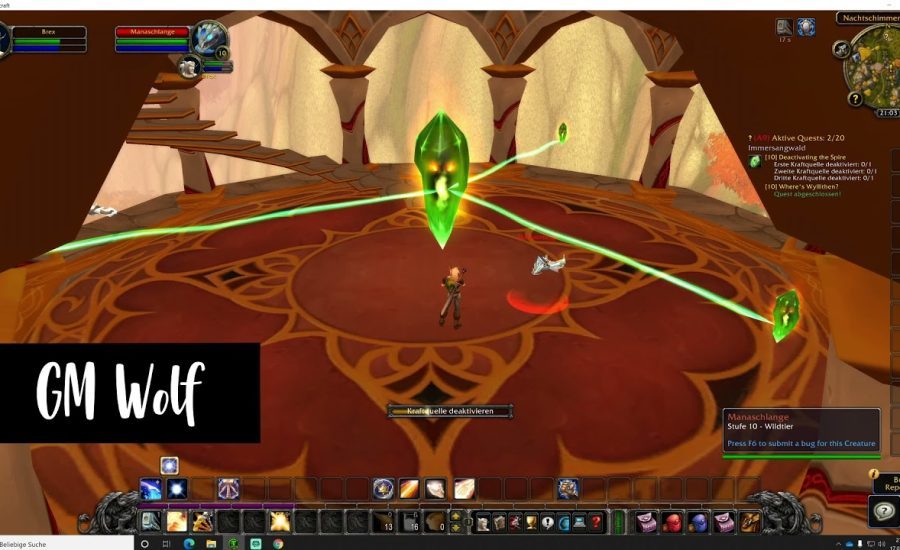 Deaktivierung des Turms | Deactivation of the tower | WoW TBC Horde Quest | GM Wolf | WoW TBC