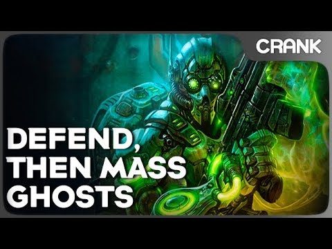 Defend, Then Mass Ghosts - Crank's variety StarCraft 2