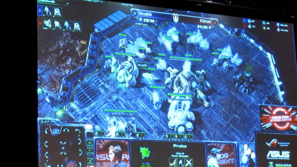 Digiexpo 2011 Starcraft 2 Tournament in Helsinki video 2