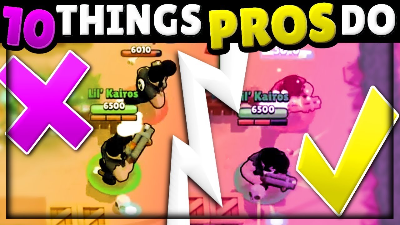 Do YOU Use These 10 PRO Skills That CRUSH Noobs?! | Brawl Stars Pro Tips